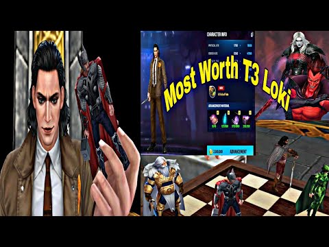 Loki T3 Cost Details | Knull And Mephisto Stage 9 Win With Loki TVA Uniform - Marvel Future Fight