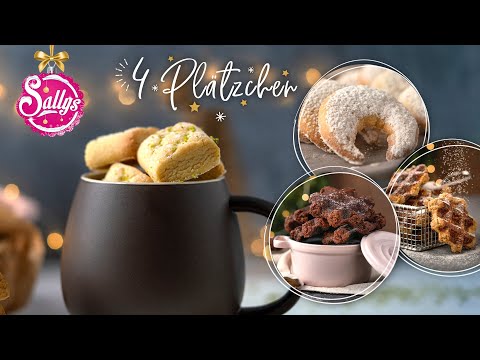 Plätzchen backen: 4 Rezepte / Vanillekipferl, Traumstücke und Waffelkekse / Sallys Welt