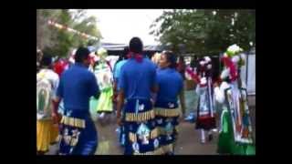 preview picture of video 'Recibiendo a San Lorenzo, Coah. Matlachines. 7° Encuentro de Danza de La Laguna.'