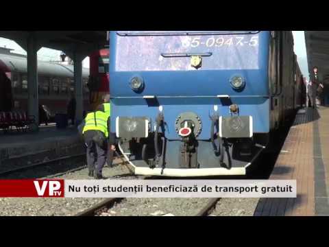 Nu toți studenții beneficiază de transport gratuit