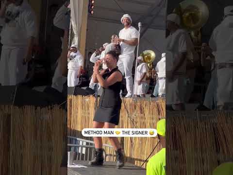 Method Man was thoroughly impressed with this ASL interpreter | SPIN