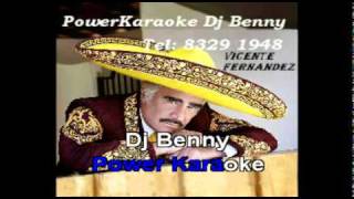 A PUROS BESOS - Vicente Fernandez Voz Power Karaoke.MPG