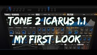 Video thumbnail for Tone 2 Icarus 1.1 Update. My First Look by Sound Design Tutorials
