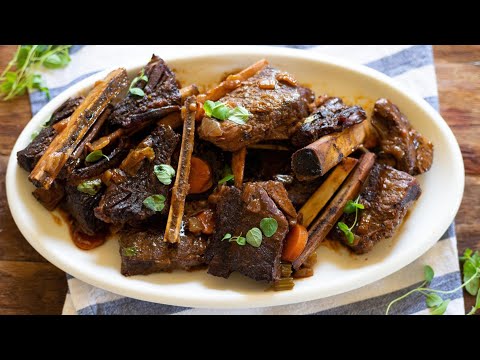 Red Wine Braised Short Ribs Recipe