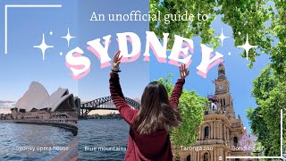 How I spent 5D4N in Sydney✨: an unofficial guide