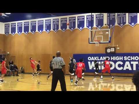 Salesian vs Oakland High School (November 28, 2018) - #3 Hamiel Tiongco (2021)