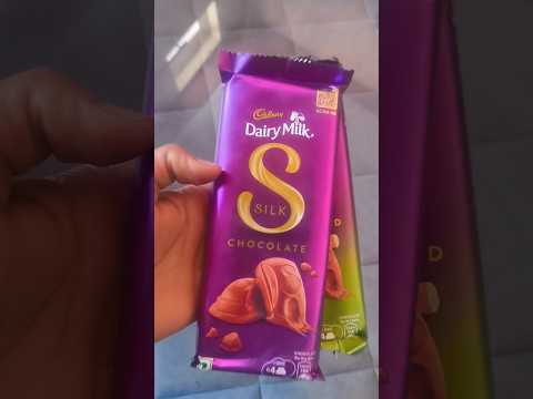 🍫🍫Chocolate ke Shaukeen chunauti#Cadbury dairy milk silk chocolate#chocolate unboxing#shortsfeed#yt