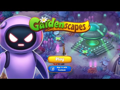 Gardenscapes New Acres - ALIEN INVASION EXPEDITION - FULL STORY