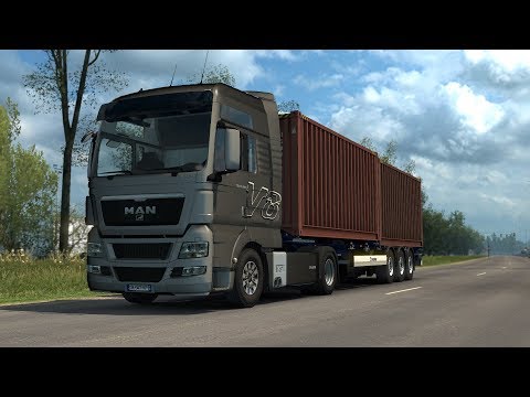 ETS 2 1.32 - ProMods 2.31 - MAN TGX 18.680 V8 - Trip: Le Havre - Brussel