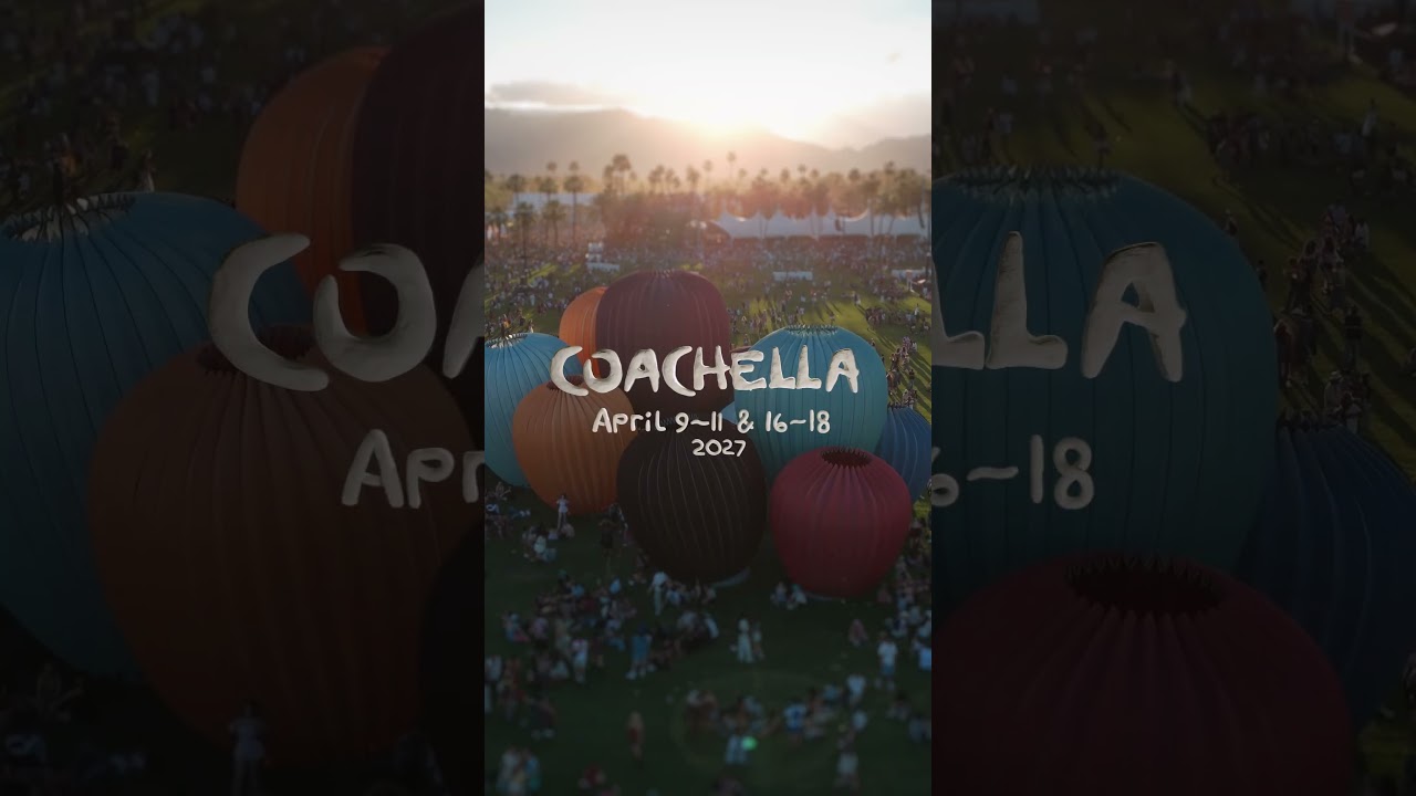 Welcome back anytime. April 9-11 & 16-18, 2027. Advance Sale passes go on sale May 1 at 11am PT.