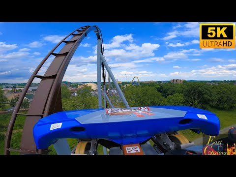 On-ride point of view of Candymonium