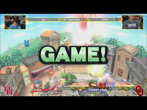 CSL Smash 2017 Qualifier GFs - UH vs OU -  Smash 4 (S4C)