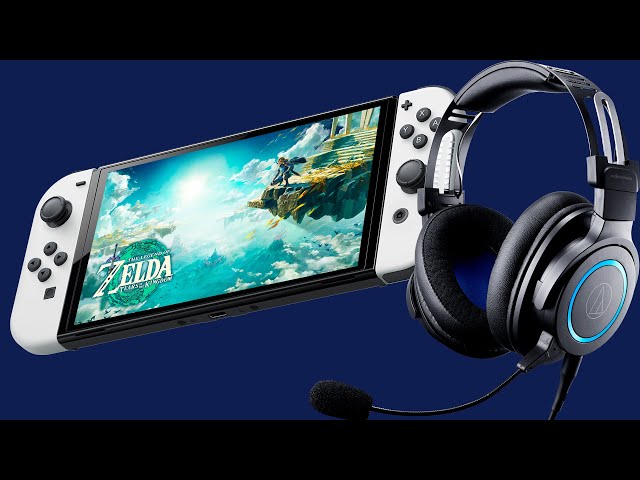 Vídeo relacionado con HUHD Auriculares Gaming Inalámbricos para Nintendo Switch, Cascos Gaming Inalámbricos para Juegos para PC PS4 PS5 Cascos Gaming con Micrófono Sonido Envolvente Estéreo 3D,Negro