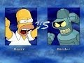 Homer Simpson VS Bender (Futurama) 