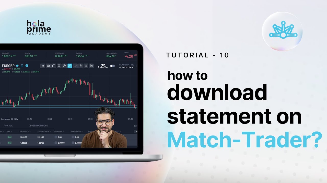 So laden Sie Kontoauszüge bei Match Trader herunter | Hola Prime
