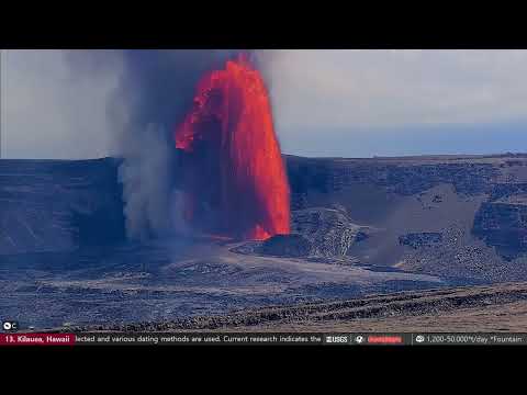 Jun 11:  Episode 25 of the Kilauea Volcanic Eruption in Hawaii (Cam C)