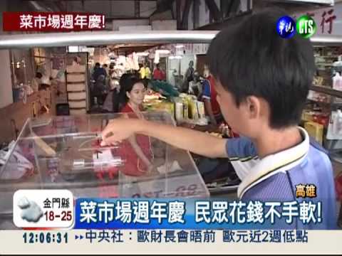 市場週年慶! 消費2百抽42吋電視