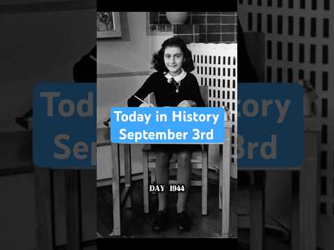 Anne Frank’s Final Journey | September 3, 1944