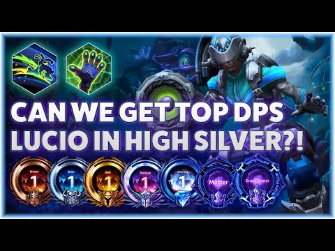 Lucio High Five - CAN WE GET TOP DPS LUCIO IN HIGH SILVER?! - B2GM Season 3 2024