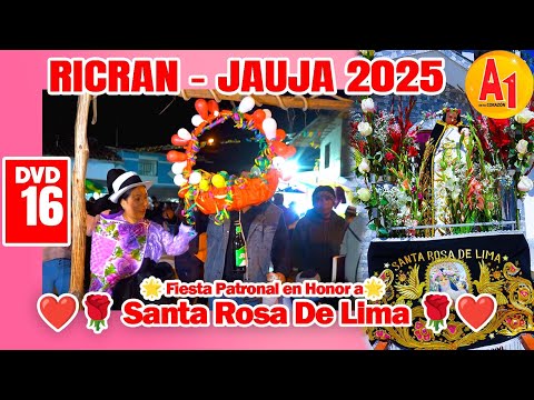 🔴 Santa Rosa De Lima 2025 𝐂𝐥𝐮𝐛 𝐂𝐞𝐧𝐭𝐫𝐨 𝐒𝐨𝐜𝐢𝐚𝐥 𝐁𝐚𝐫𝐫𝐢𝐨 𝐁𝐨𝐥𝐢́𝐯𝐚𝐫 -  Ricran - Jauja // Vol. 16