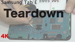 Samsung Tab E Teardown Repair Guide
