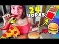 NAMORADA 24 HORAS só COMENDO COMIDA de