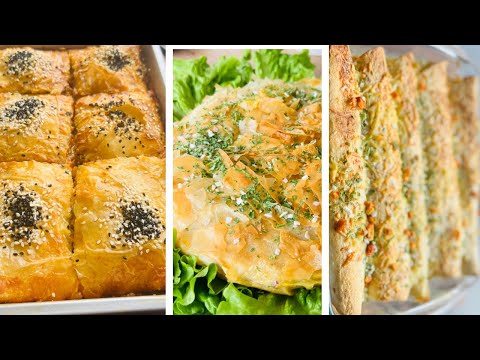 Chicken Puff Pastries Burek Style