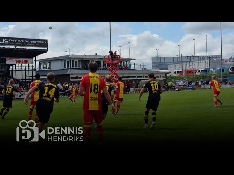 Regenachtige 🌧 oefenwedstrijd Go Ahead Eagles - Borussia Dortmund II