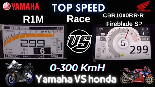 Download lagu Top Speed 0-299Kmh-2023 Yamaha Yzf R1M VS Honda Cbr 1000RR R Fıreblade SP-Sound- Ses-Gazlama-Review mp3