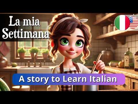 🌟 Learn Italian Through a Simple Story: "My Week" 🇮🇹