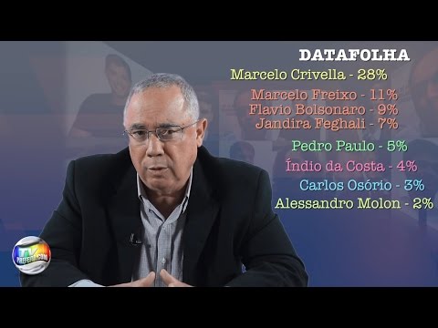 ELEIÇÕES 2016 - PESQUISA IBOPE E DATAFOLHA RIO DE JANEIRO AGOSTO - TvPrefeito.com
