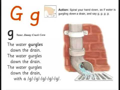 Phonics G With song Jolly Phonics
