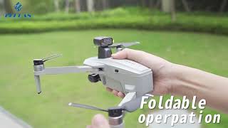 KF102MAX GPS Drone With Laser Obstacle Avoidance 4K HD Camera EIS 2-Axis Gimbal 5G Wifi FPV RC