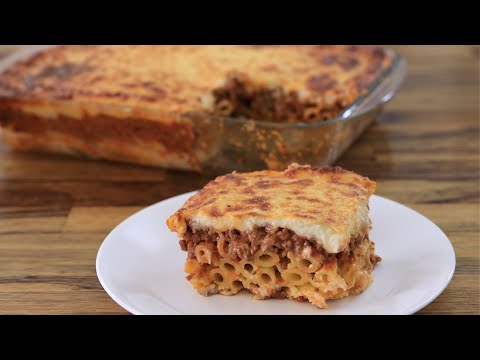 Pastitsio Recipe | How to Make Greek Pastitsio