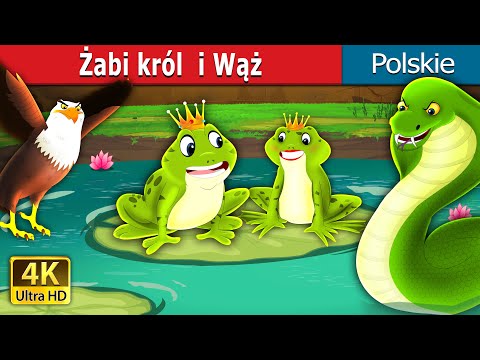 Żabi król  i Wąż  | King Frog and Snake Story in Polish I @PolishFairyTales