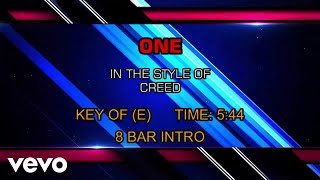 Creed - One (Karaoke)