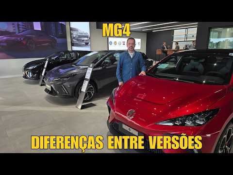 MG4 - Diferenças entre as versões Comfort, Luxury e Xpower