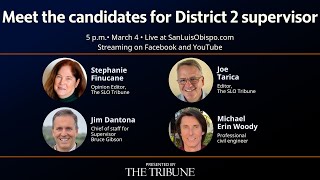 SLO Tribune: District 2 supervisor forum