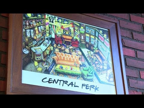 'Friends' fans flock to New York pop-up Central Perk cafe