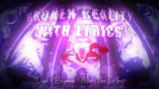 Cover art for BROKEN REALITY WITH LYRICS | Friday Night Dustin' Cover