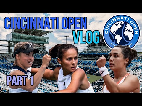 CINCINNATI Tennis Vlog. Completely NEW Facilities. PUTINTSEVA struggles. TREVISAN is back