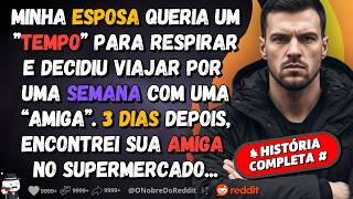 🗿🍷A história de um homem que descobriu a vida dupla da esposa no corredor do mercado.