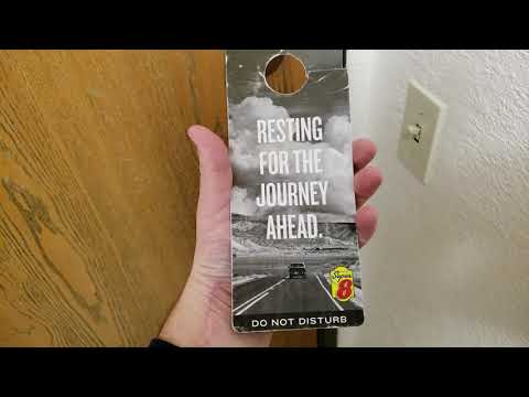 Tour of Room 205: Two Queen Beds Super 8 by Wyndham Flagstaff, AZ