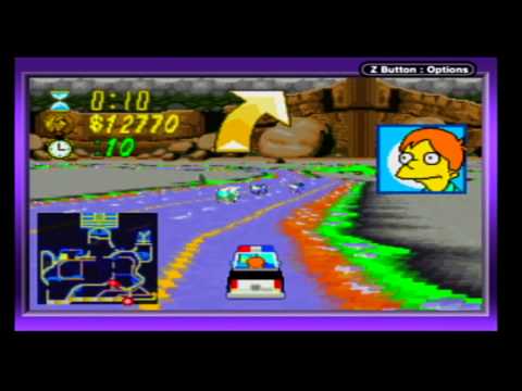 the simpsons road rage gba cheats