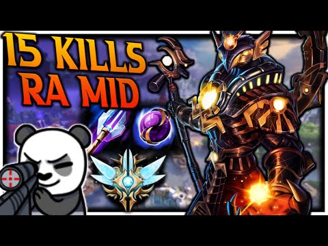 15 KILLS IN A GRANDMASTER'S RANKED WITH RA MID!!