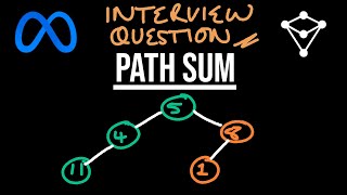 YouTube video 'Path Sum - LeetCode 112 - JavaScript'