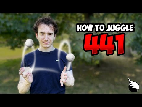 How to Juggle HALF BOX (441) *EASY*