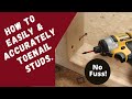 Carpentry Trick: How To Easily & Accurately Toenail Studs