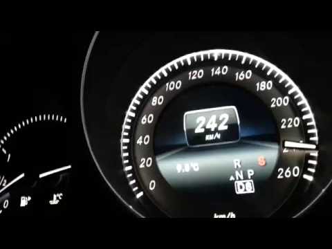 Mercedes E350 BlueTEC T W212 0-255 km/h (V-Max Ararat)