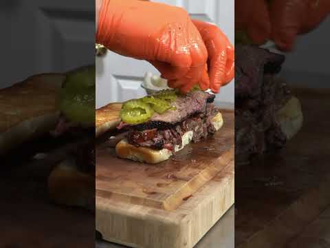 The PERFECT Brisket Sandwich! #shorts